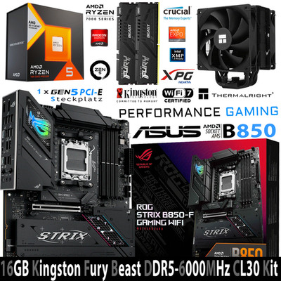 Widerruf PC-Bundle   Ryzen 5 7600X3D  Asus Rog Strix B850-F Gaming Wifi7   16GB
