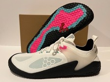 Vivobarefoot Motus Fuerza Azul Blanco Rosa Minimalista Levantamiento de Pesas Gimnasio Zapatos