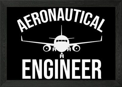 Luftfahrtingenieur Airc gerahmtes Wandbild Poster Leinwanddruck Bild
