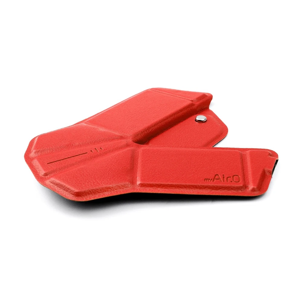 OriMouse myAir.0 Origami-style portable mouse Wireless Compact Racing Red JP New - Image 4 of 4