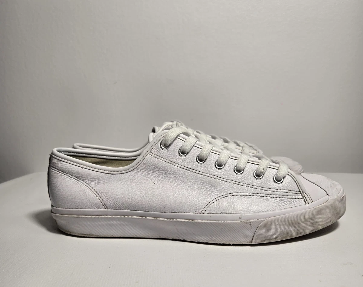 Converse Jack Purcell Low Profile Leather Low Weiß Leder 11,5 164225C Selten