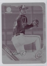 2019 Bowman Chrome Prospects Printing Plate Magenta 1/1 Michel Baez 1e1f
