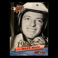 Billy Wade Rookie #6 1993 Wheels Rookie Thunder ROY 1963 Racing Card