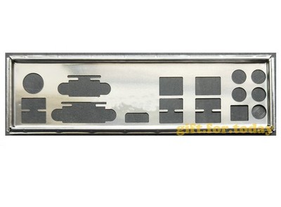 For Biostar Hi-Fi B85N 3D   I/O IO Rear Baffle Backplate Motherboard #qm