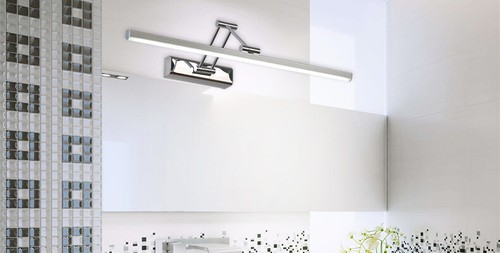 LED Wall Fixture Sconces Mirror Front Picture Light Makeup Adjustable Washroom - Foto 2 di 16