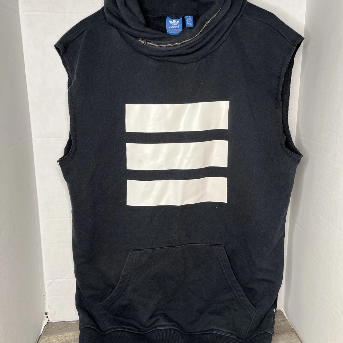 ADIDAS Berlin Dress Hooded Sweatshirt Trefoil 3 Stripe AB2671