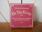 ON THE ROCKS chill drinks ICELANDIC GABBRO ROCKS ice that never melts WHISKEY
