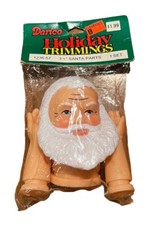 Darice Santa Clause Parts Head Arms Sealed Original Package Vintage Crafting