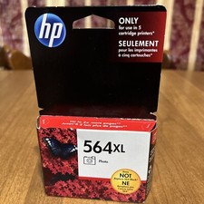 HP 564XL Photo Black Ink Cartridge High Yield Genuine Brand New Sealed Exp 2018
