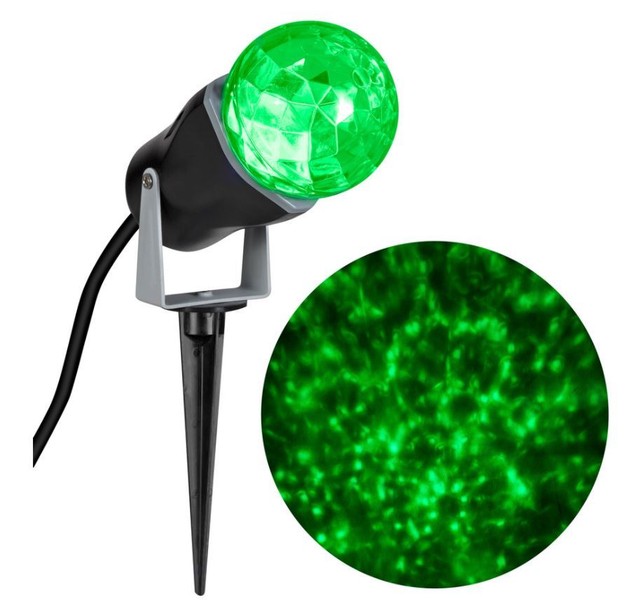 Led Swirling Light Show Projection Kaleidoscope Green Holiday Christmas For Sale Online Ebay