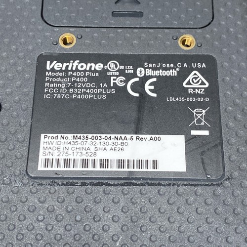 VeriFone P400 Plus PIN Pad (M435-003-04-NAA-5) gebraucht ungetestet - Bild 3 von 3