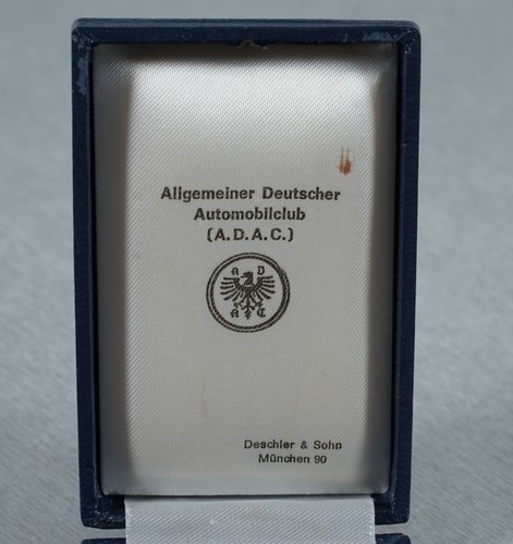 alte ADAC Medaille & Anstecknadel 925er Silber in Originalschachtel 1930er Jahre - Picture 3 of 12