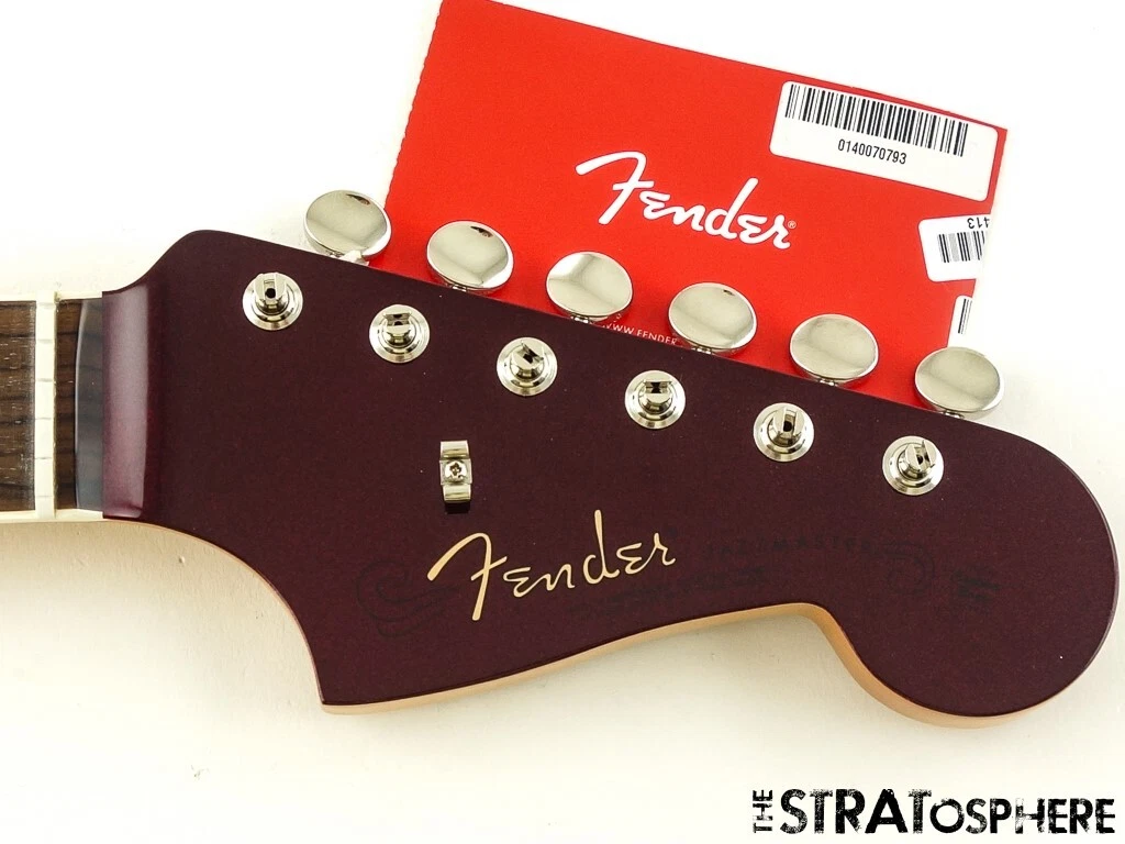 Fender Troy Van Leeuwen Jazzmaster NECK TUNERS Bound Rosewood