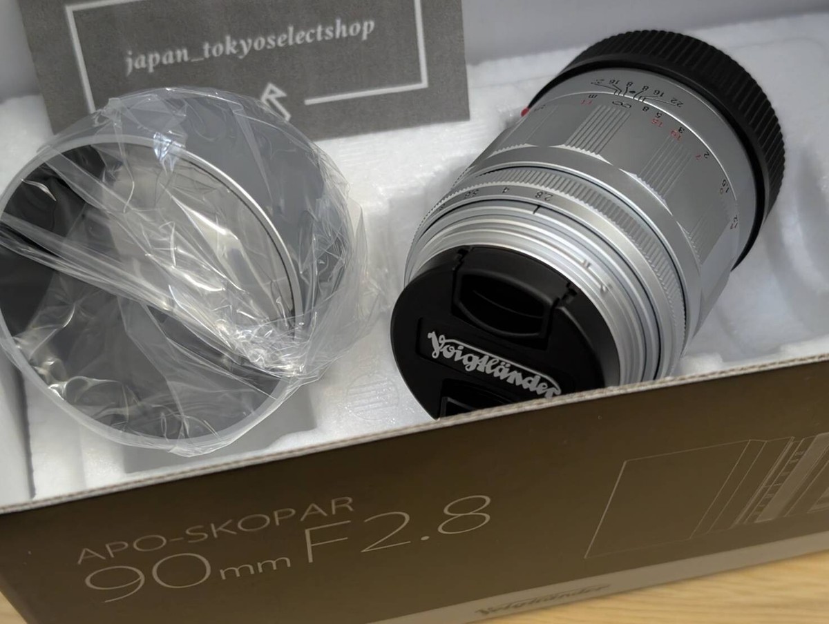 Voigtlander APO-SKOPAR 90mm F2.8 VM Silver Color | eBay