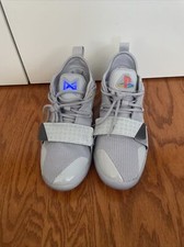 Size 7Y GS - Nike PG 2.5 Low Wolf Grey PlayStation BQ9677-001 B-Grade No Lid