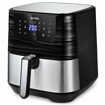 Innsky 5.5L Friggitrice ad Aria in acciaio inossidabile, 1700W Friggitrice  | eBay