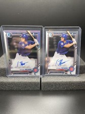 2021 Bowman Chrome ETHAN HEARN Refractor Prospect Auto RC Cubs/499 And Base