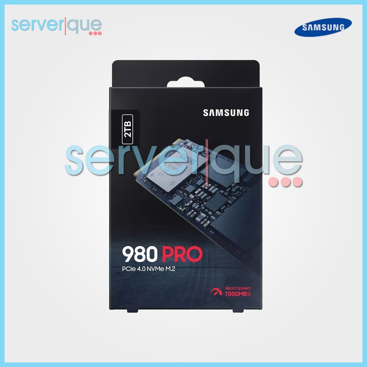 Samsung 980 PRO, 2TB, Internal, M.2 2280 (MZ-V8P2TOB/AM) Solid