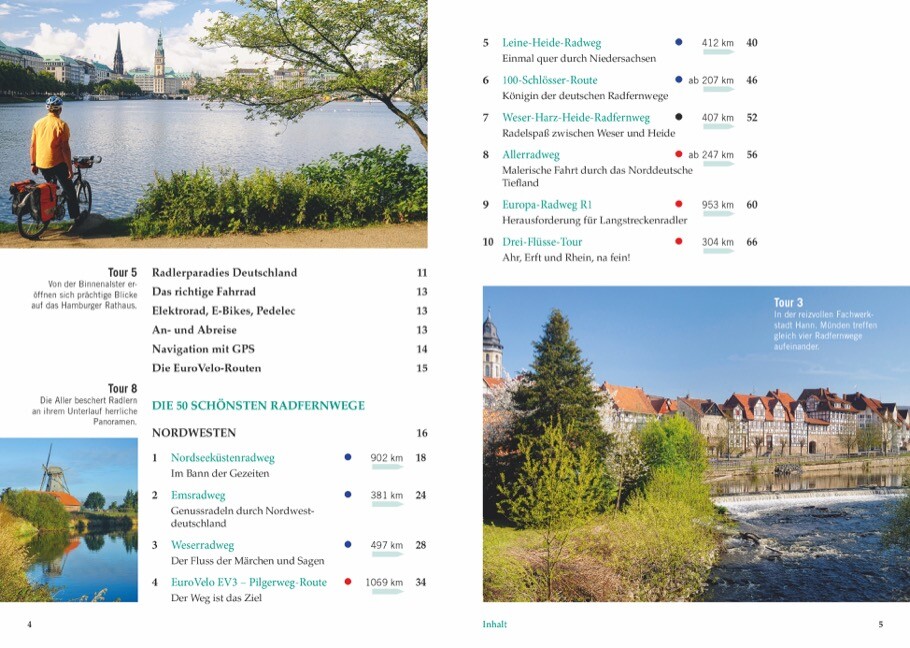 Thumbnail - Deutschlands Schönste Radfernwege Thorsten Brönner 9783765450464