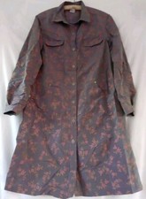 Traumschöner Mantel OILILY Mantelkleid 38 Satin Geblümt