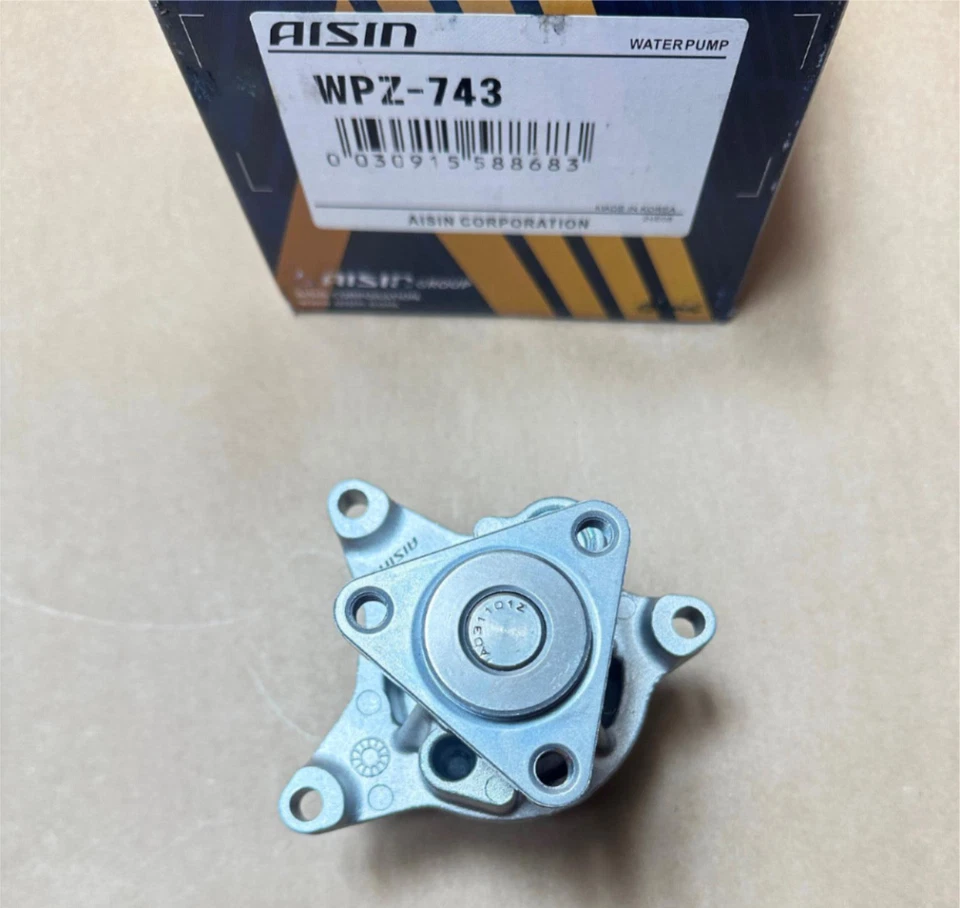 Bomba de agua genuina OEM AISIN WPZ-743 para Ford Land Rover Lincoln Mazda Mercury Foto 3 de 4