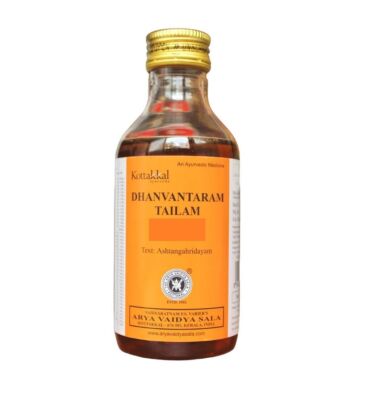 Kottakkal Ayurveda Dhanvantaram Tailam for Enhance Immunity & Body Care
