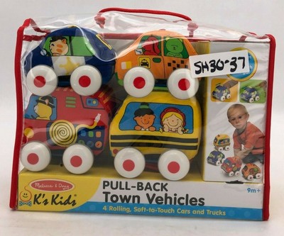 melissa and doug soft cars