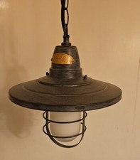 LEDS C400-9868-CC-B8 Cottage Stainless Steel Antique Grey Pendant Light Out/indo