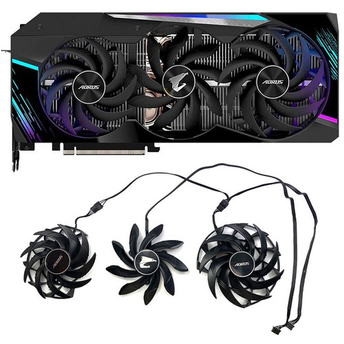 Cooling Fan for GIGABYTE RTX3070ti 3080 3080ti AORUS XTREME Graphics Card Fan