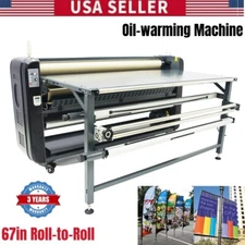 QOMOLANGMA 67in Roll-to-Roll Large Format Sublimation Heat Transfer Machine