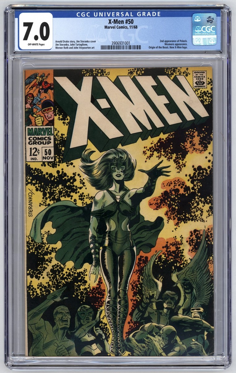The X-Men #50 (Marvel Comics November 1968) for sale online | eBay