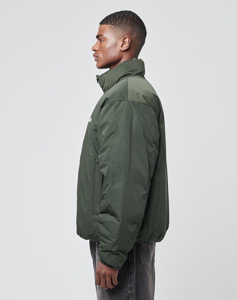 LFDY REVERSIBLE PADDED WINTER JACKET  MEDIUM MENS -OLIVE GREEN RRP £199 image 3