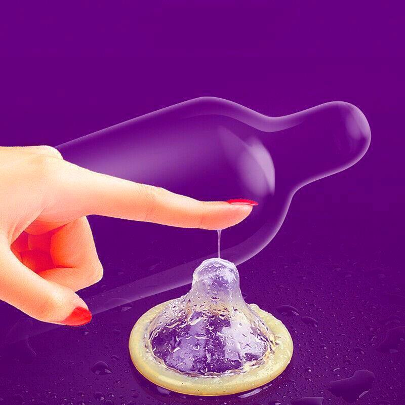 100er-Packung ultradünne, geschmierte Kondome aus Naturlatex – Erwachsenengröße