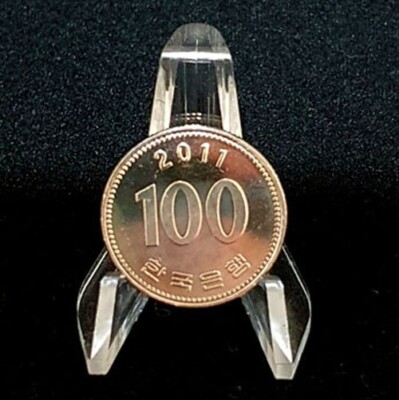 2011 year korea 100 won coin uncirculated | eBay