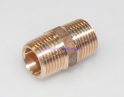 VIEGA ROTGUSS GEWINDE DOPPELNIPPEL 3/8'' - 2'' AUßENGEWINDE  FITTING