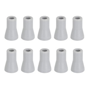 10pcs Dental SE Saliva Ejector Weak Suction Rubber Snap Tip Adapter Replacement