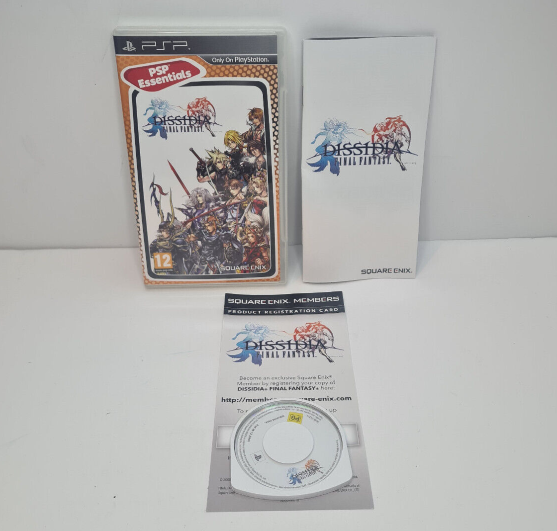 Dissidia Final Fantasy Sony PSP Complete With Manual