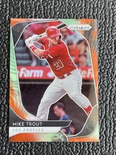 🔥MIKE TROUT 2020 PANINI PRIZM COSMIC HAZE PRIZM!🔥ANGELS MVP!