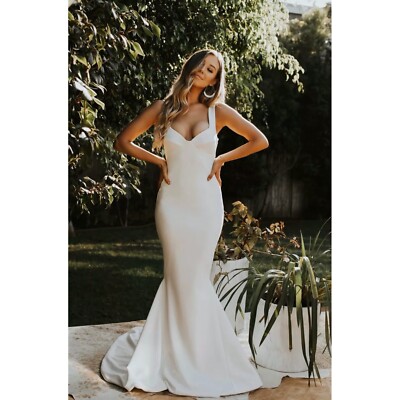 sachin and babi light blue dress Katie May X Noel And Jean Belle Gown In Off White - 6% Off main image 0