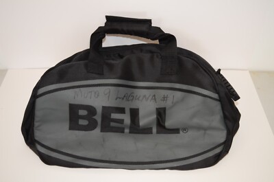BELL HELMETS MOTORCYCLE HELMET BAG BLACK CARRY DUFFLE TRAVEL CASE BAG COVER MX