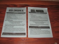 2 Steel panthers IBM Inserts - No game