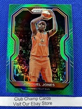 2021 #29 Jonquel Jones WNBA Panini Prizm Basketball Green Prizm Sun