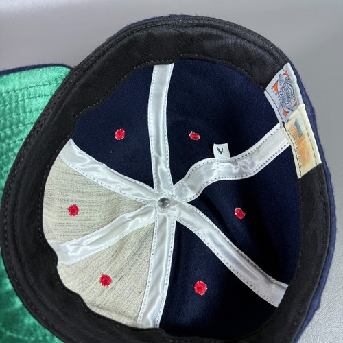 Ebbets Field Flannels Hat Size 7 5/8 Seattle Rainiers Baseball Cap Blue USA Made - Picture 10 of 13
