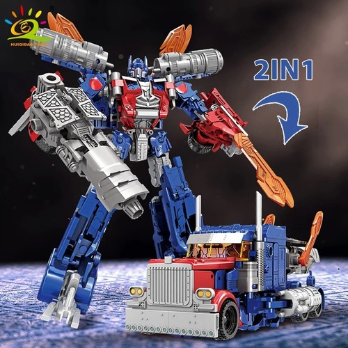 Transformers DOTM Optimus Prime & Bumblebee | Autobot Action Figures Toy Set - Picture 4 of 11