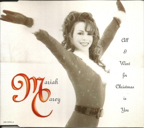 Mariah Carey All I want for XMAS 3 TRK Europa Presse CD Single VERSIEGELT USA Verkäufer