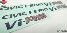 Japan Material Honda Civic Ferio Vi-rs Side Door Replacement Decal Sticker B002
