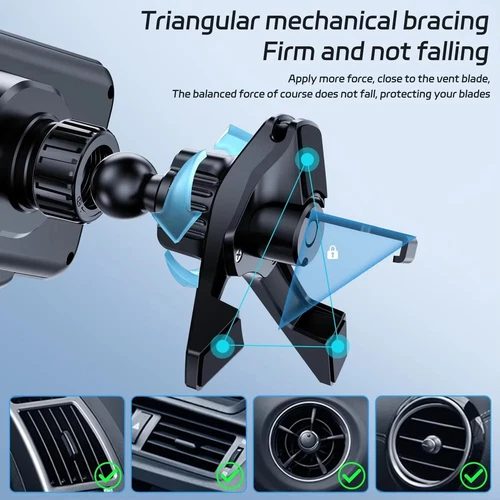 Supporto Cellulare Auto Supporto Smartphone Auto Supporto Cellulare Ricarica Wireless - Foto 3 di 11