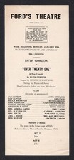 Ruth Gordon "OVER TWENTY-ONE" Loring Smith / Emily Ross 1945 Baltimore Broadside