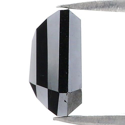 2.12 CT Natural Loose Coffin Shape Diamond 8.10 MM Black Color Diamond LQ3186 - Picture 5 of 8