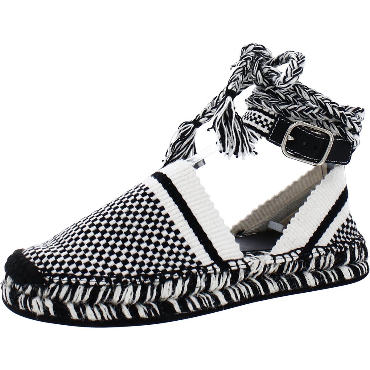 Женские эспадрильи Chloe в клетку с завязками на щиколотках и кисточками Meril BHFO 3248 41790₽